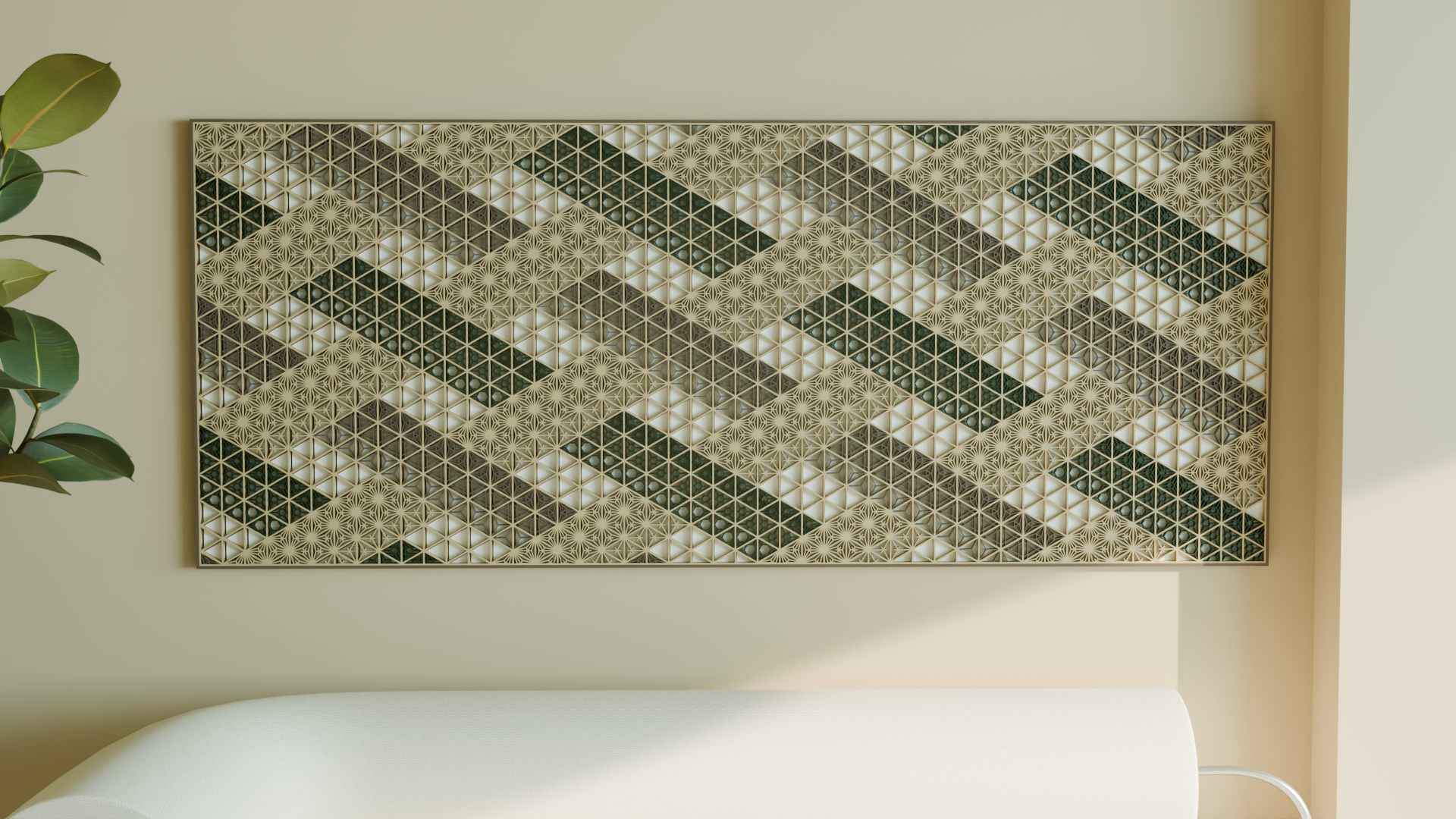 Panel Kumiko | Estilo Entrelazado